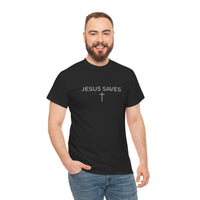 Load image into Gallery viewer, JESUS SAVES COTTON T-SHIRT