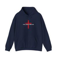 Load image into Gallery viewer, I CAN...BECAUSE I KNOW A GUY COTTON BLEND HOODIE