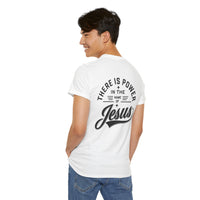 Load image into Gallery viewer, THERE IS POWER DESIGN ON THE BACK COTTON T-SHIRT