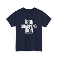 Load image into Gallery viewer, IRON SHARPENS IRON COTTON T-SHIRT