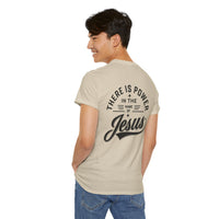 Load image into Gallery viewer, THERE IS POWER DESIGN ON THE BACK COTTON T-SHIRT