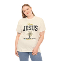 Load image into Gallery viewer, TEAM JESUS COTTON T-SHIRT