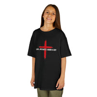 Load image into Gallery viewer, I CAN...BECAUSE I KNOW A GUY COTTON KIDS T-SHIRT