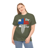 Load image into Gallery viewer, STAND FOR THE FLAG COTTON T-SHIRT