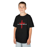 Load image into Gallery viewer, I CAN...BECAUSE I KNOW A GUY COTTON KIDS T-SHIRT