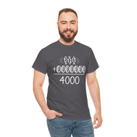 Load image into Gallery viewer, JESUS FEEDS 4000 COTTON T-SHIRT