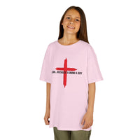 Load image into Gallery viewer, I CAN...BECAUSE I KNOW A GUY COTTON KIDS T-SHIRT