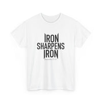 Load image into Gallery viewer, IRON SHARPENS IRON COTTON T-SHIRT
