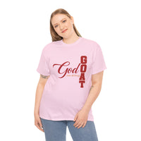 Load image into Gallery viewer, GOD OVER ALL THINGS - GOAT COTTON T-SHIRT