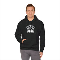 Load image into Gallery viewer, JESUS IS THE REASON COTTON BLEND HOODIE