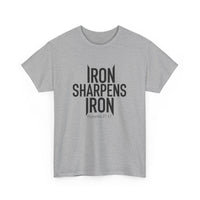Load image into Gallery viewer, IRON SHARPENS IRON COTTON T-SHIRT