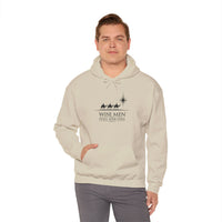 Load image into Gallery viewer, WISE MEN STILL SEEK HIM COTTON BLEND HOODIE