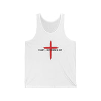 Load image into Gallery viewer, I CAN'T...BUT I KNOW A GUY COTTON BLEND TANK TOP
