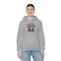 Load image into Gallery viewer, JESUS IS THE REASON COTTON BLEND HOODIE