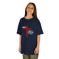 Load image into Gallery viewer, I CAN'T...BUT I KNOW A GUY COTTON BLEND KIDS T-SHIRT