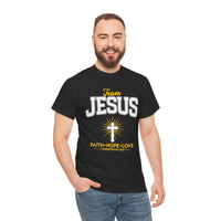 Load image into Gallery viewer, TEAM JESUS COTTON T-SHIRT