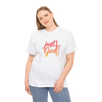Load image into Gallery viewer, JUST GOD NOT LUCK T-SHIRT