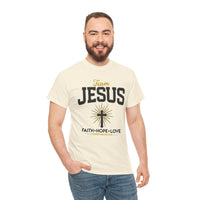 Load image into Gallery viewer, TEAM JESUS COTTON T-SHIRT
