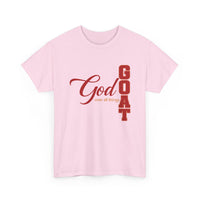 Load image into Gallery viewer, GOD OVER ALL THINGS - GOAT COTTON T-SHIRT