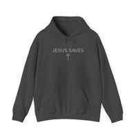 Load image into Gallery viewer, JESUS SAVES COTTON BLEND HOODIE