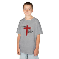 Load image into Gallery viewer, I CAN'T...BUT I KNOW A GUY COTTON BLEND KIDS T-SHIRT