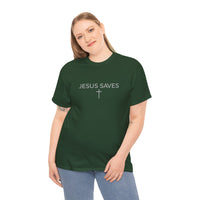 Load image into Gallery viewer, JESUS SAVES COTTON T-SHIRT