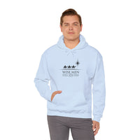 Load image into Gallery viewer, WISE MEN STILL SEEK HIM COTTON BLEND HOODIE