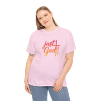 Load image into Gallery viewer, JUST GOD NOT LUCK T-SHIRT