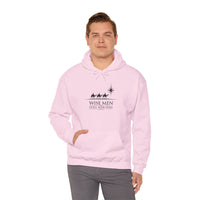 Load image into Gallery viewer, WISE MEN STILL SEEK HIM COTTON BLEND HOODIE