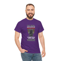 Load image into Gallery viewer, THE DEVIL SAW ME WITH MY HEAD DOWN COTTON T-SHIRT