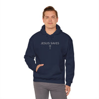 Load image into Gallery viewer, JESUS SAVES COTTON BLEND HOODIE
