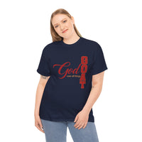 Load image into Gallery viewer, GOD OVER ALL THINGS - GOAT COTTON T-SHIRT