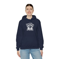 Load image into Gallery viewer, JESUS IS THE REASON COTTON BLEND HOODIE