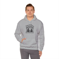 Load image into Gallery viewer, JESUS IS THE REASON COTTON BLEND HOODIE