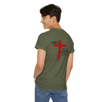 Load image into Gallery viewer, I CAN'T....BUT I KNOW A GUY DESIGN ON THE BACK COTTON T-SHIRT