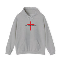 Load image into Gallery viewer, I CAN...BECAUSE I KNOW A GUY COTTON BLEND HOODIE
