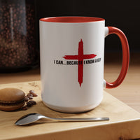 Load image into Gallery viewer, I CAN...BECAUSE I KNOW A GUY CERAMIC MUG