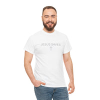 Load image into Gallery viewer, JESUS SAVES COTTON T-SHIRT