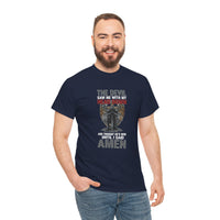 Load image into Gallery viewer, THE DEVIL SAW ME WITH MY HEAD DOWN COTTON T-SHIRT