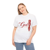 Load image into Gallery viewer, GOD OVER ALL THINGS - GOAT COTTON T-SHIRT
