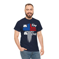 Load image into Gallery viewer, STAND FOR THE FLAG COTTON T-SHIRT