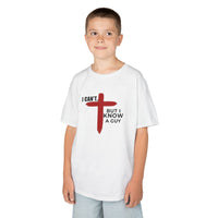 Load image into Gallery viewer, I CAN'T...BUT I KNOW A GUY COTTON BLEND KIDS T-SHIRT
