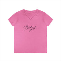 Load image into Gallery viewer, BUT GOD...V-NECK T-SHIRT