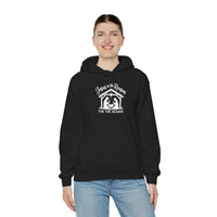 Load image into Gallery viewer, JESUS IS THE REASON COTTON BLEND HOODIE