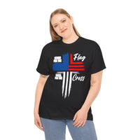 Load image into Gallery viewer, STAND FOR THE FLAG COTTON T-SHIRT