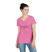 Load image into Gallery viewer, BUT GOD...V-NECK T-SHIRT
