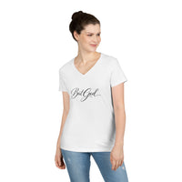 Load image into Gallery viewer, BUT GOD...V-NECK T-SHIRT