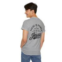 Load image into Gallery viewer, THERE IS POWER DESIGN ON THE BACK COTTON T-SHIRT