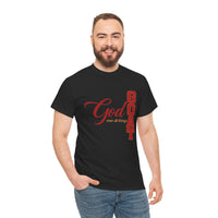 Load image into Gallery viewer, GOD OVER ALL THINGS - GOAT COTTON T-SHIRT