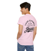 Load image into Gallery viewer, THERE IS POWER DESIGN ON THE BACK COTTON T-SHIRT